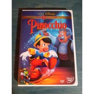 Children's DVD Duo Pinocchio and Monster House